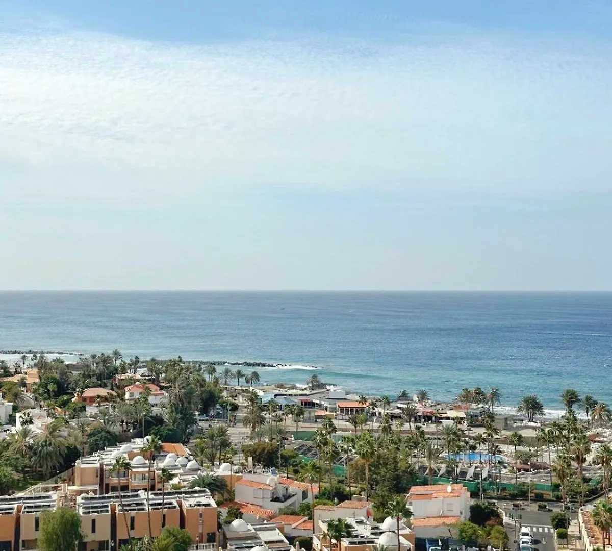 פלאייה דה לאס אמריקס Sunny Oceanview Studio Apartment In Costa Adeje ספרד